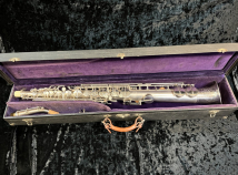 ORIGINAL Silver Plated Buescher Straight Alto Saxophone - Serial # 202067